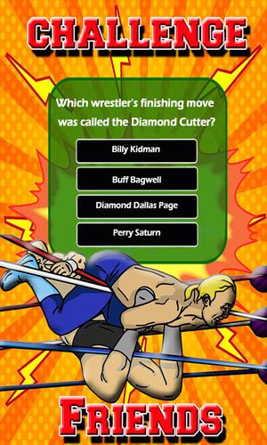 Wrestling Body Slams Pro Quiz Скриншот 2