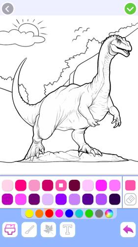 Dino Coloring Screenshot 4