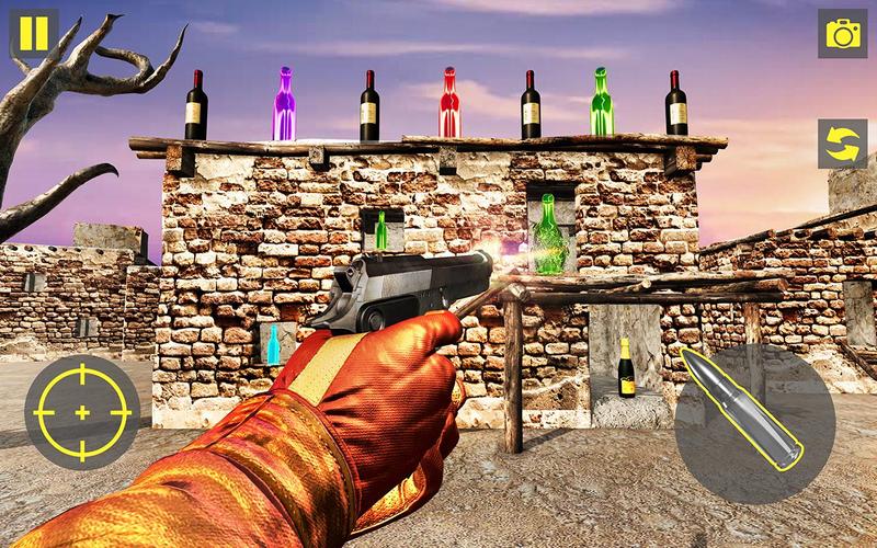 Real 3D Bottle Shooting Game應用截圖第3張