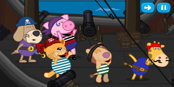 Piraten-Schatz: Märchen Kinder Screenshot 2