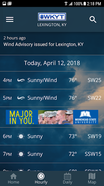 WKYT Weather Скриншот 3