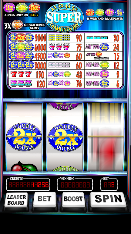 Free Super Diamonds Pay Slots Скриншот 2