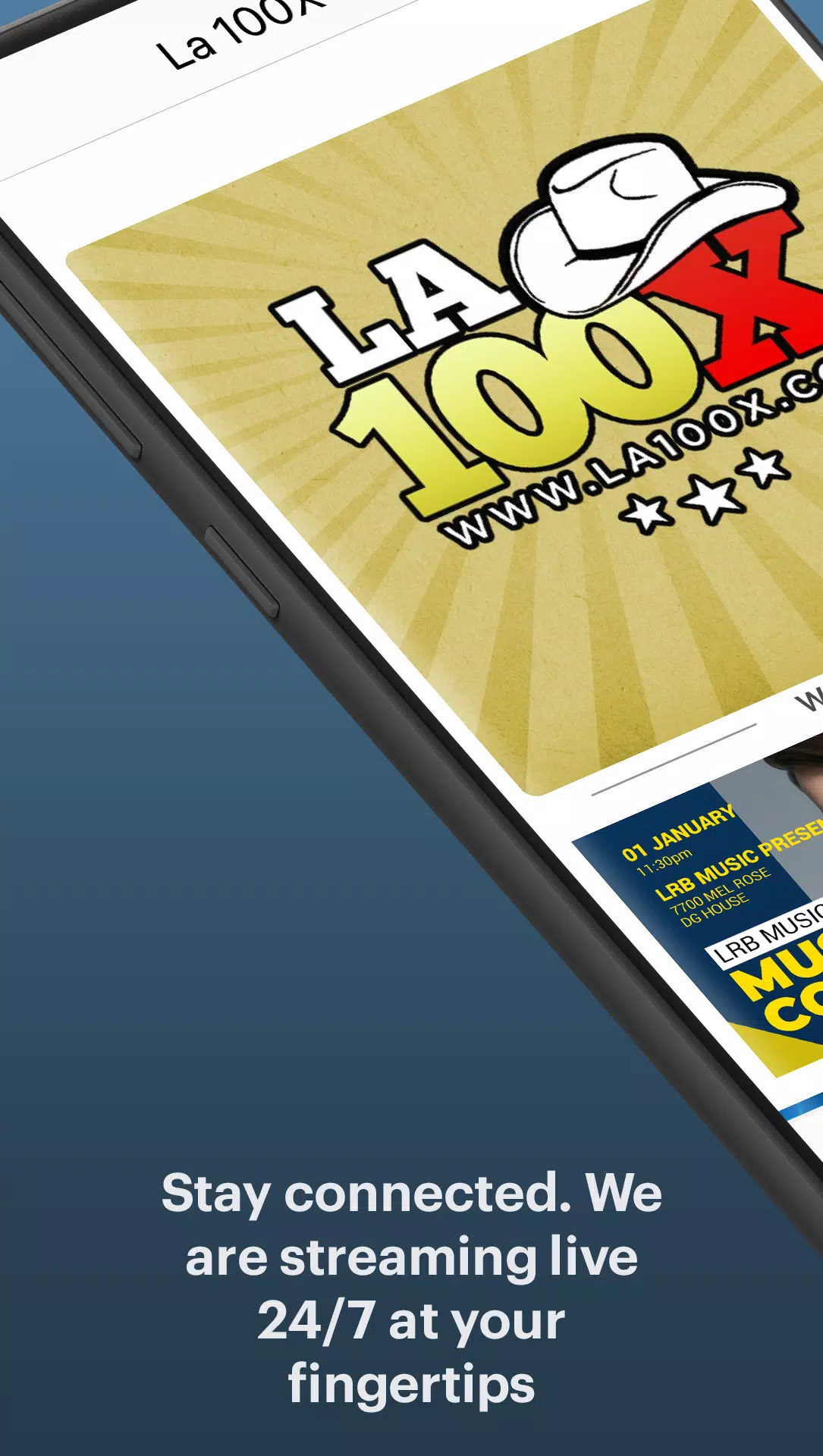 La 100X Radio應用截圖第2張