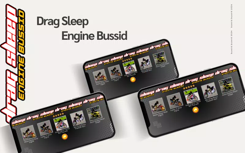 Mod Drag Sleep Engine Bussid スクリーンショット 2