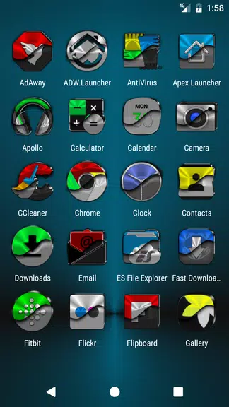 Half Light Icon Pack スクリーンショット 2