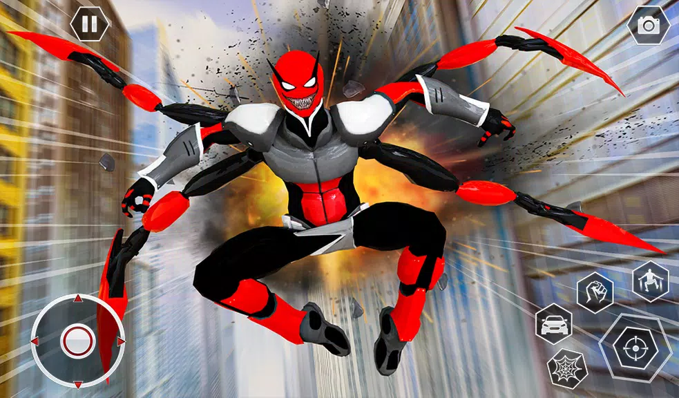 Black Spider Rope SuperHero应用截图第2张