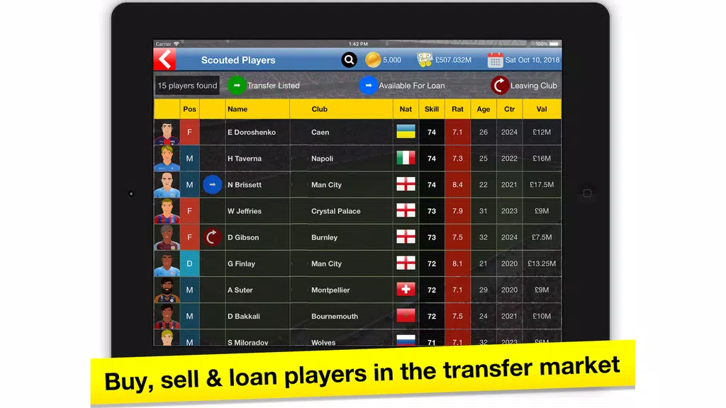 Soccer Tycoon: Football Game Captura de tela 3