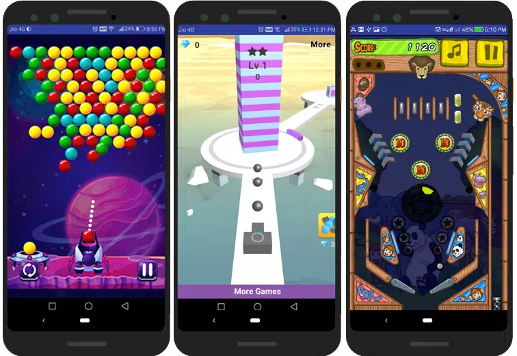 Play 50 games :All in One app 스크린샷 1
