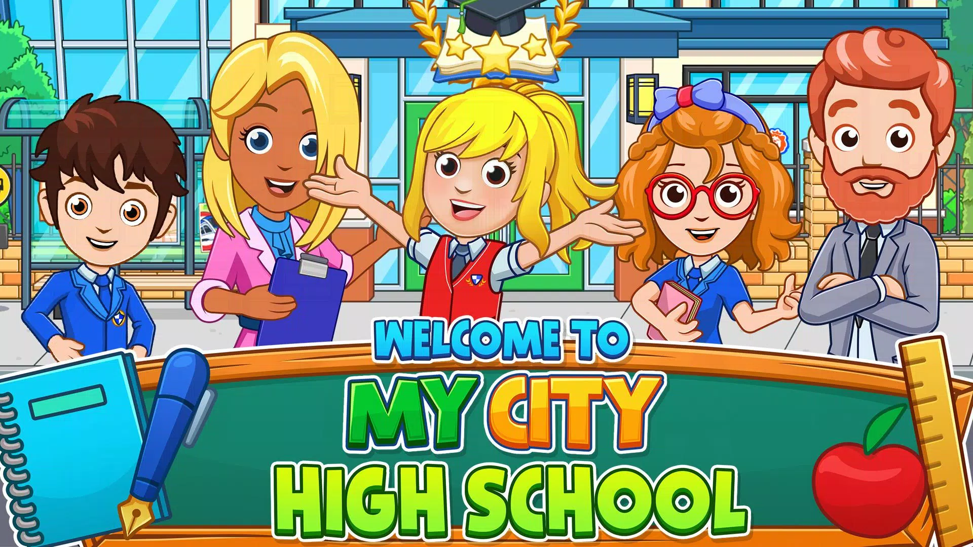 My City : High School Capture d’écran 1