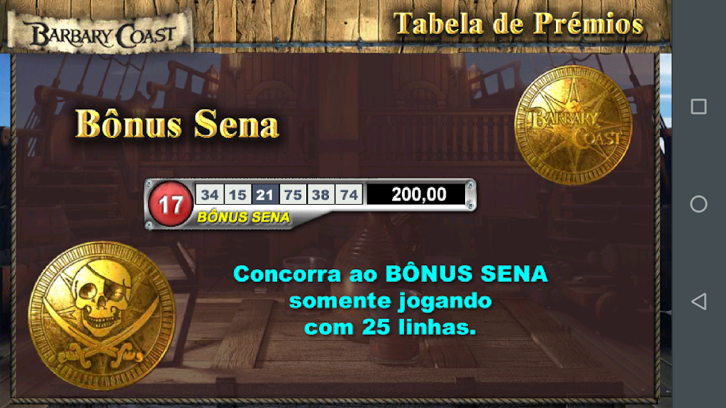 Bucaneiros Caça Níquel 스크린샷 3