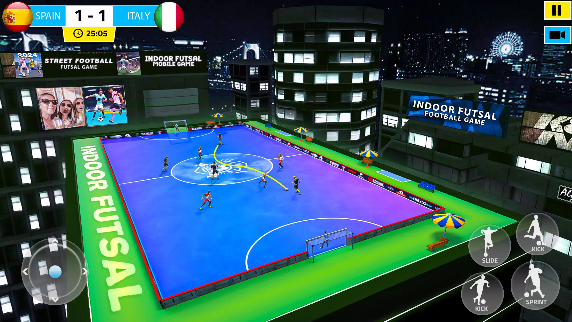 Indoor Futsal: Football Games Скриншот 1