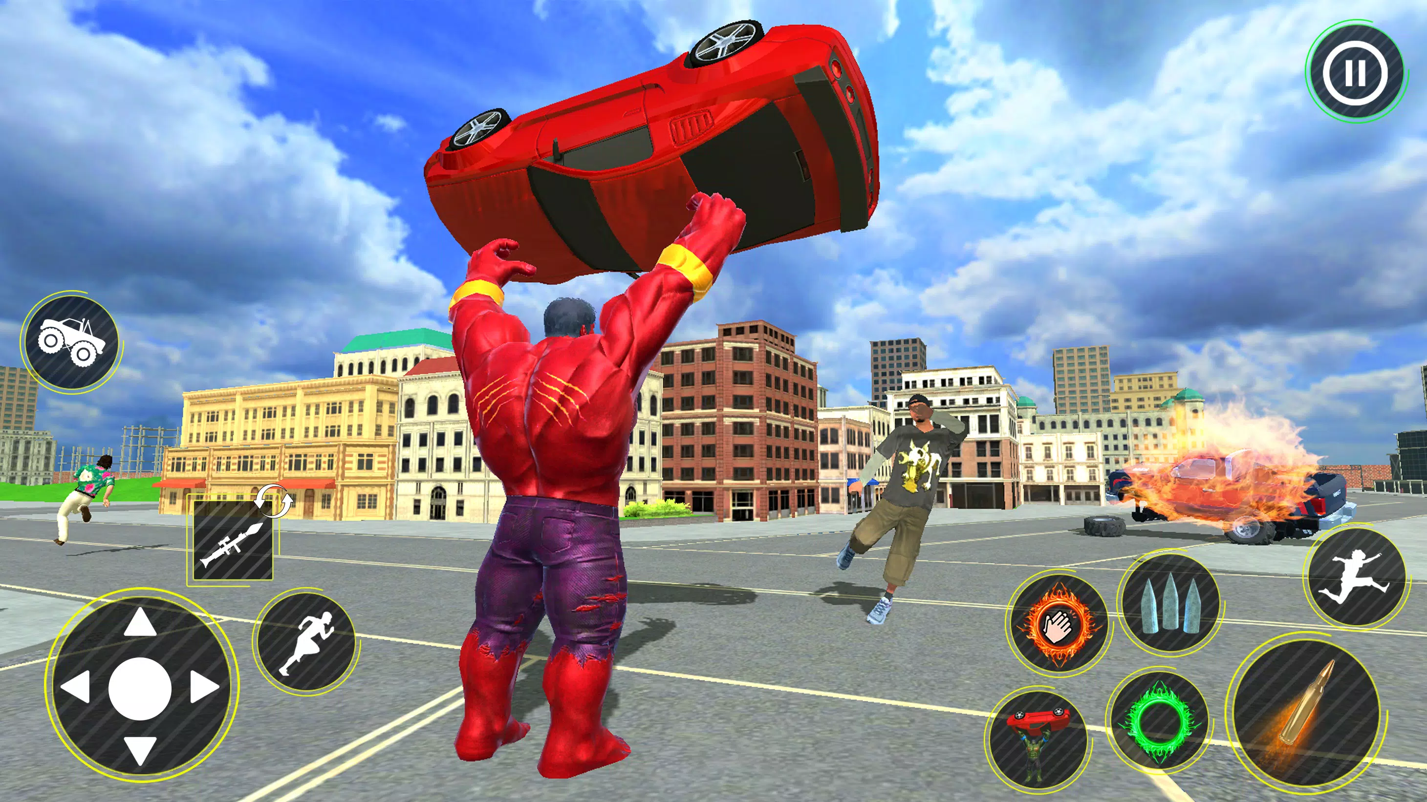 Incredible Monster Hero 3D War應用截圖第4張