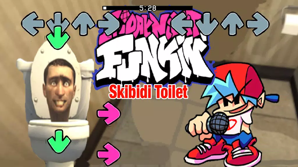 Skibin Toilet - FNF應用截圖第1張