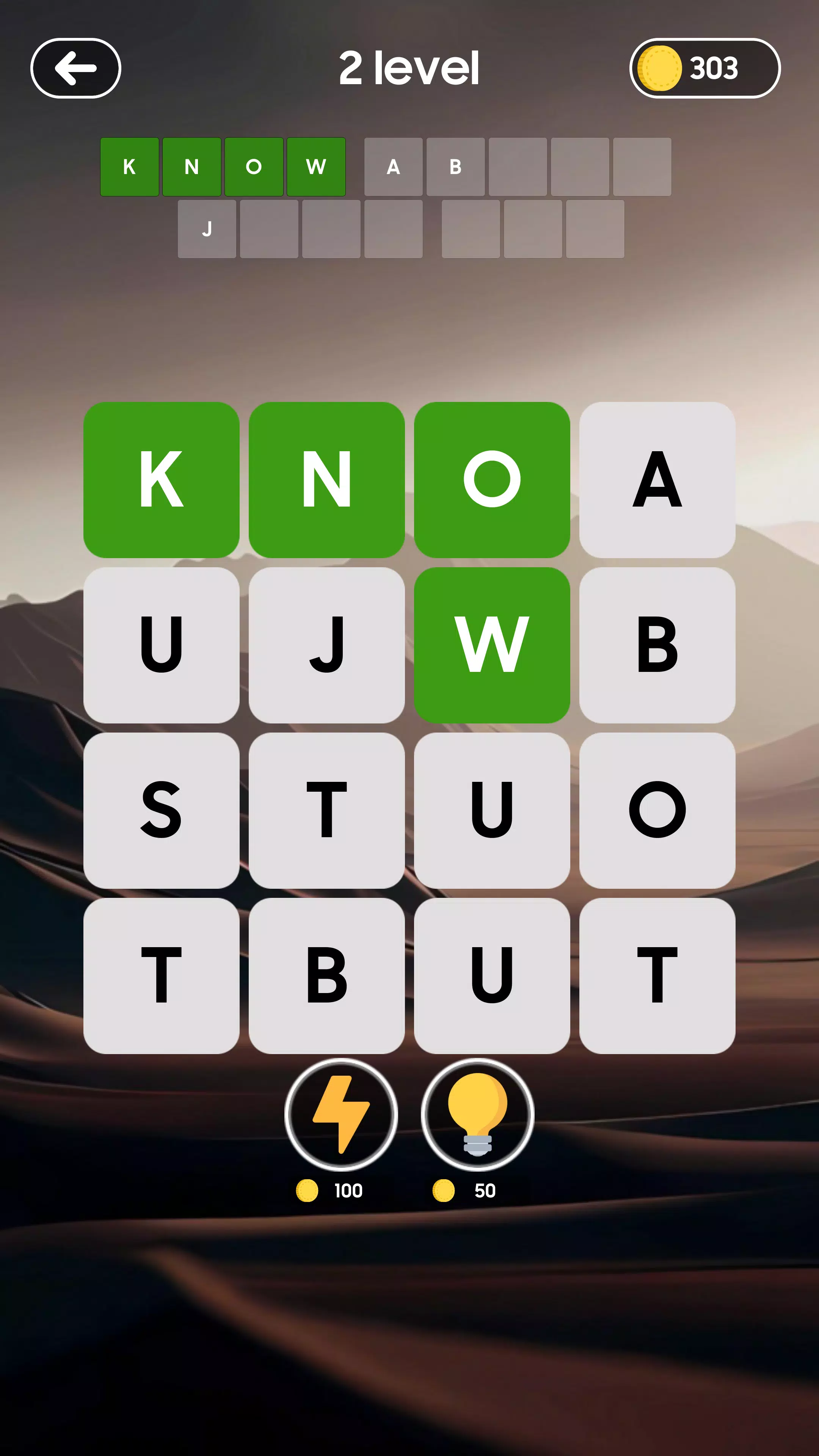 Fillwords - Crossword game應用截圖第1張