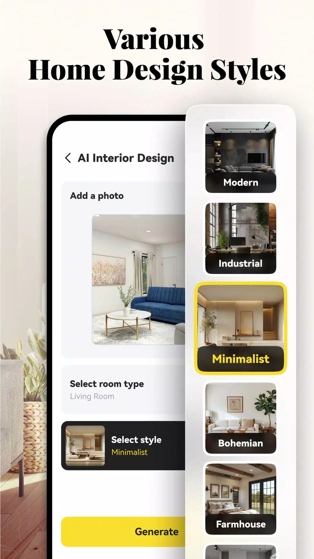 AI Home Design: Interior Decor應用截圖第3張