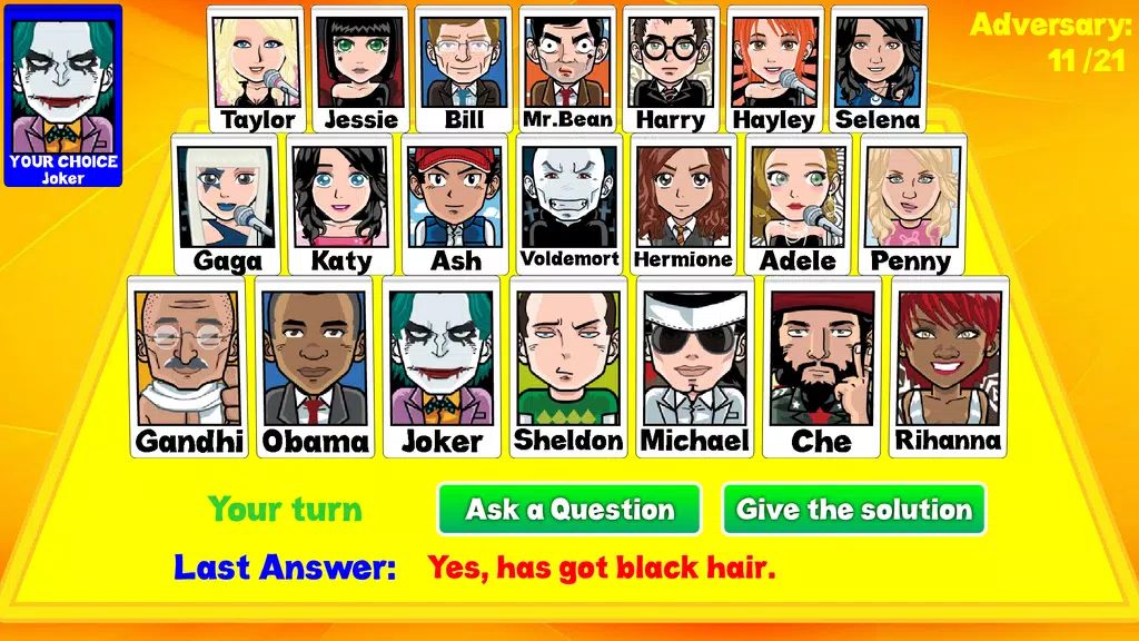 Guess who the character is Скриншот 2