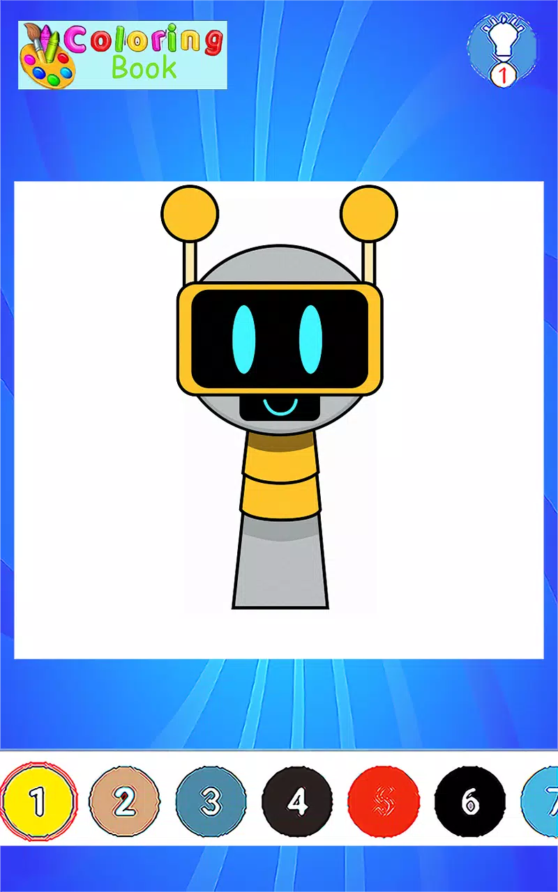 Sprunki: Anime Coloring Fun Capture d’écran 3