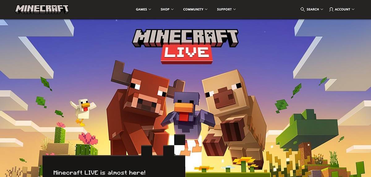 Creación de una cuenta de Minecraft