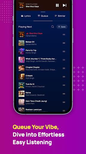 Gaana: MP3 Songs, Music App Captura de tela 4