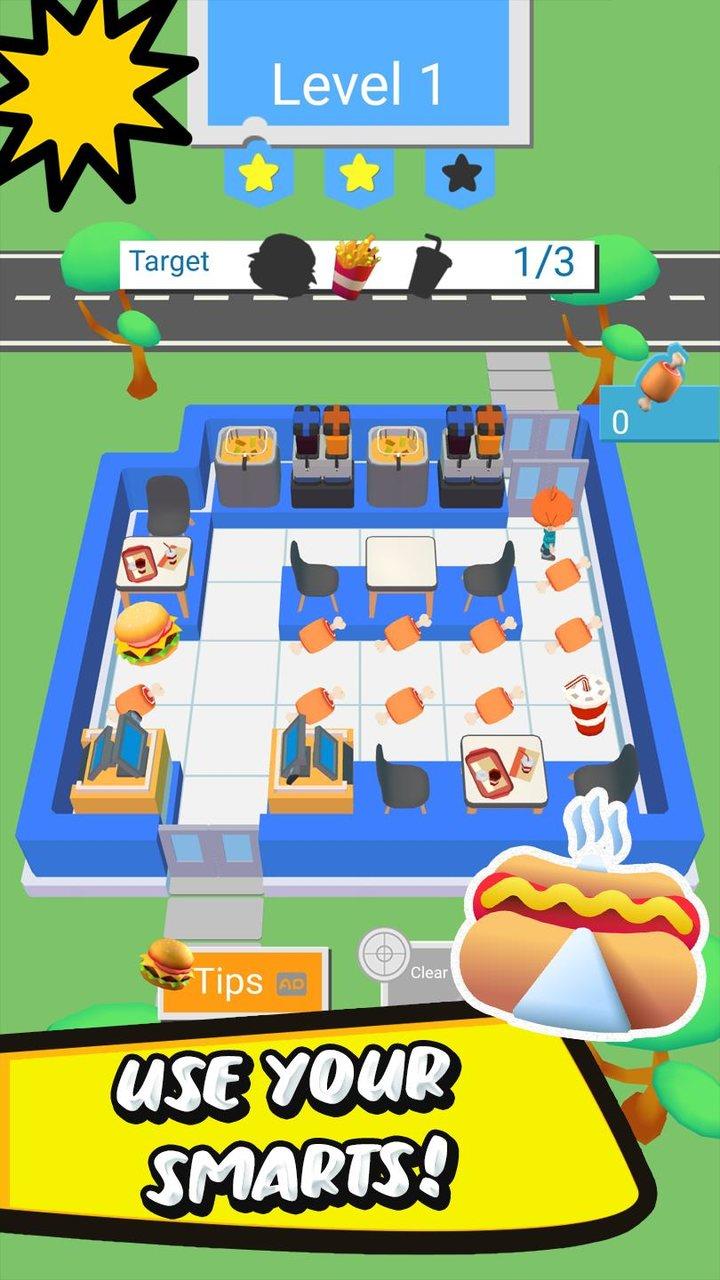 Sandwich Stack Restaurant game Скриншот 4