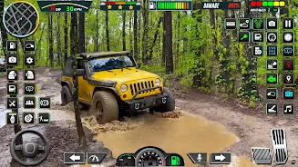 Offroad Mud Jeep Simulator 3d應用截圖第3張