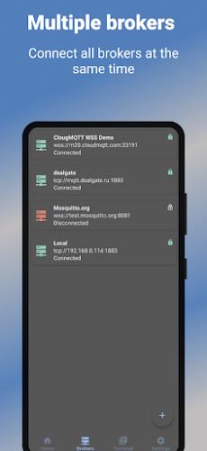 MQTT Dashboard Client Captura de pantalla 2