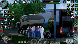 luxury Bus Driving : Bus Games Скриншот 3