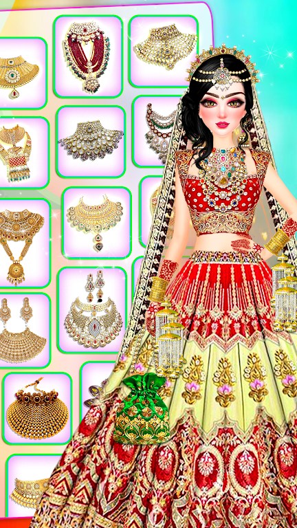 Indian Bride Dress Up Girl 스크린샷 4