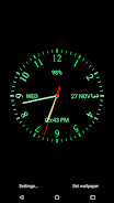 Analog Clock Live Wallpaper 스크린샷 1