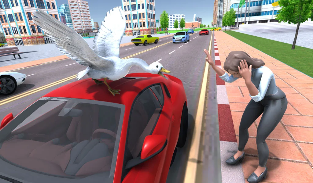 Goose Simulation: Animal Game 스크린샷 1