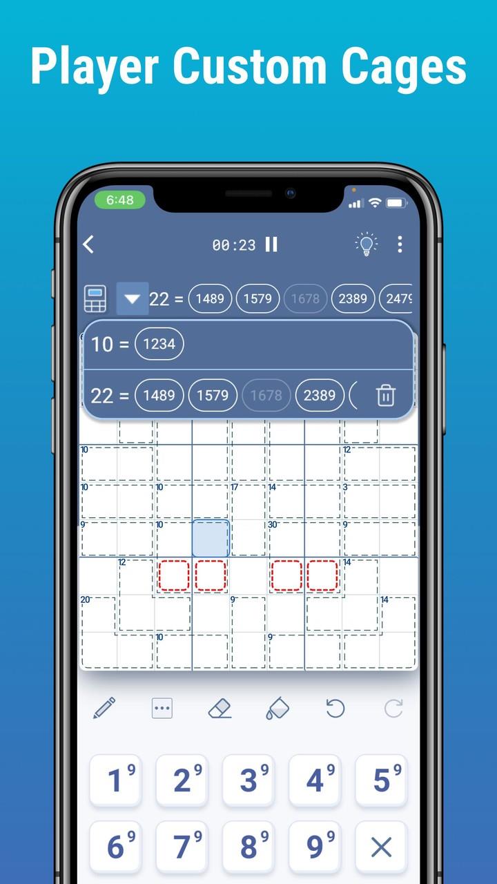 Killer Sudoku by Logic Wiz应用截图第4张