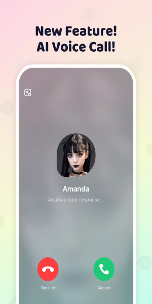 SoulFun-Voice Call to AI Girl Mod 스크린샷 1