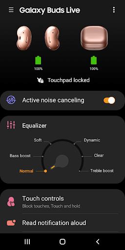 Galaxy Buds Live Manager Capture d'écran 1