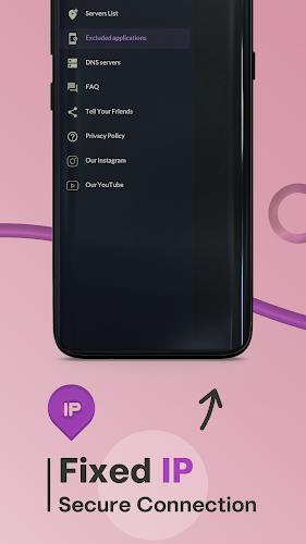 Finu VPN Captura de tela 3