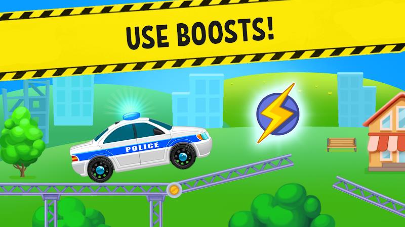 Police Car x Kids Racing Games Screenshot 4