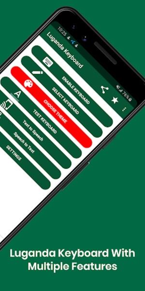Luganda Keyboard應用截圖第1張