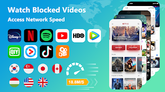 Free VPN Super™ -Fast & Secure 스크린샷 1