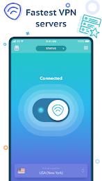 VPN Snowd - Fast VPN Proxy 스크린샷 1