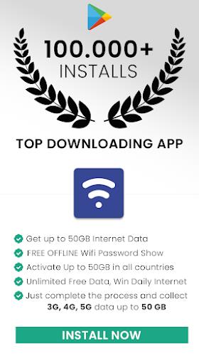 Daily Internet Data 50 GB MB スクリーンショット 1