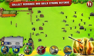 World War 2 Tower Defense Game स्क्रीनशॉट 1