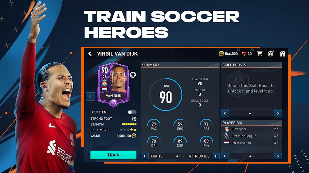 FIFA Soccer Mobile Capture d'écran 2