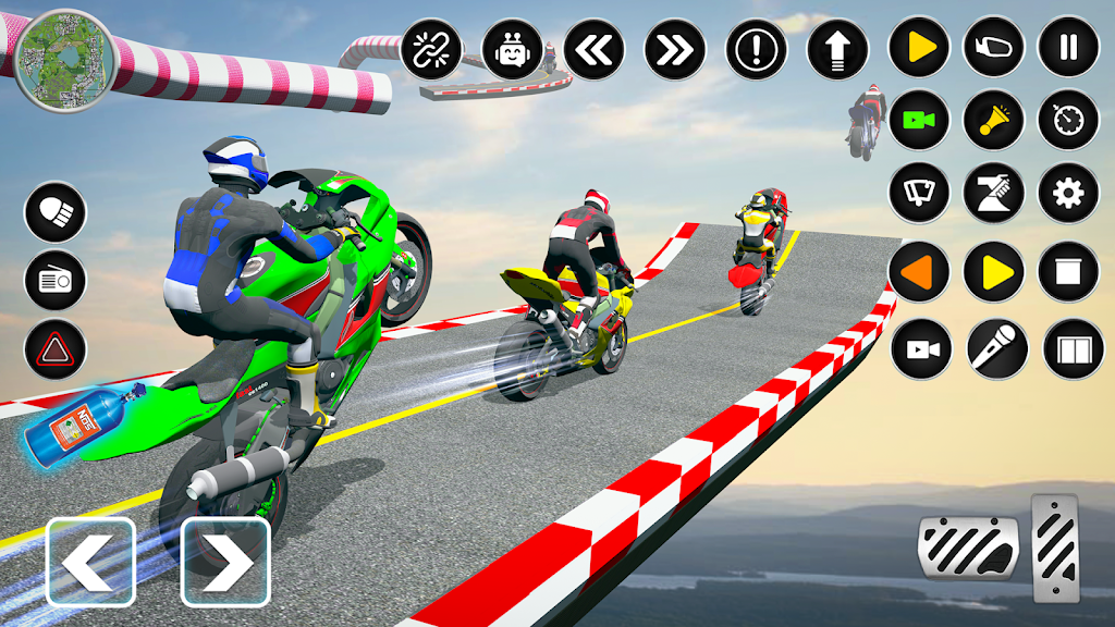 Extreme Stunt Bike Driving 3D應用截圖第2張