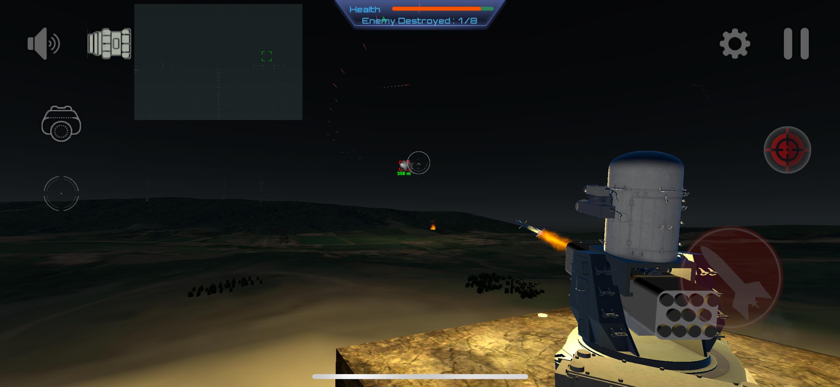 C-RAM Simulator: Air defense Screenshot 2