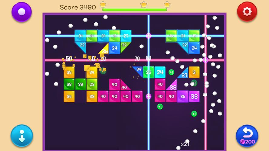 Jewel Bricks Breaker Screenshot 3