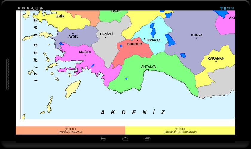 Şehir Bulma Oyunu應用截圖第3張