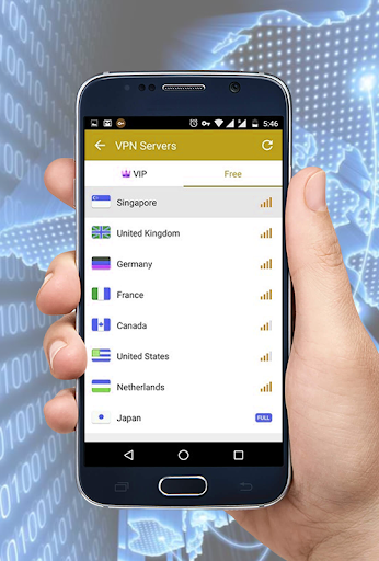 VPN Master -free VPN Proxy 2017 Captura de pantalla 3