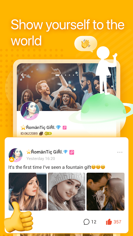 Echo: Live Voice Chat Room APP स्क्रीनशॉट 2