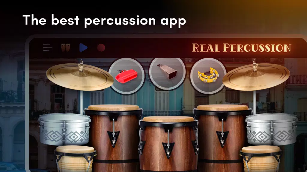 Real Percussion: drum set應用截圖第1張