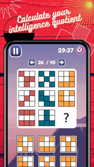 IQ Test: Logic brain training應用截圖第1張