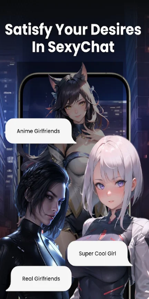 SexyChat AI RolePlay CrushChat Captura de pantalla 1